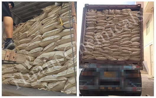 Quanzhou Huafu Chemicals shipment for melamine molding powder