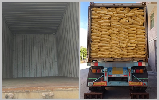 การจัดส่งผงขึ้นรูปเมลามีนแบบกำหนดเองของ Huafu Chemicals