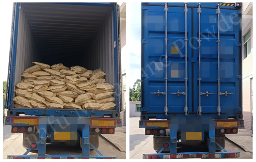 การจัดส่งวัตถุดิบภาชนะเมลามีนล็อตใหม่ของ Huafu