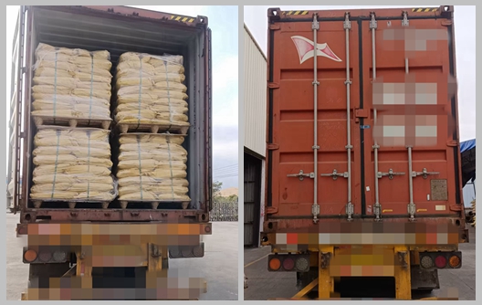 บริษัท Huafu Chemicals – การจัดส่งผงขึ้นรูปเมลามีน